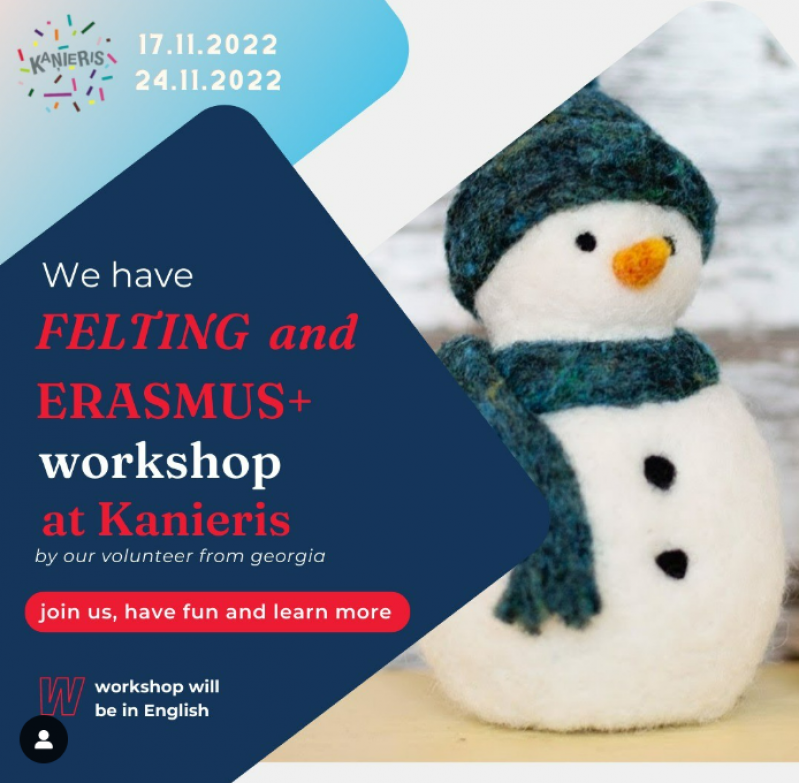 Filcēšanas un Erasmus+ meistarklase